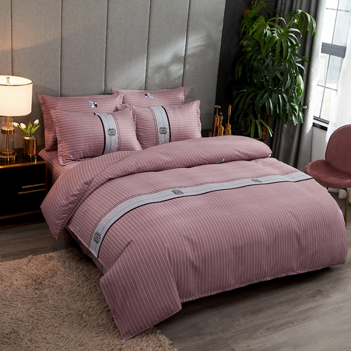 91家纺网 家纺一手货源 找家纺 艾裙海 2020新款斜纹加厚单被套 简爱