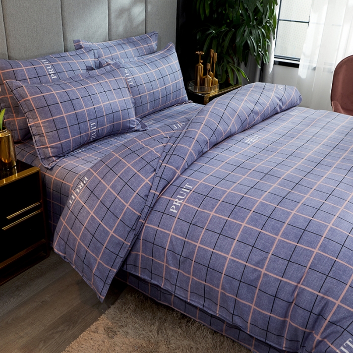 91家纺网 家纺一手货源 找家纺 艾裙海 2020新款斜纹加厚单被套 简约风尚