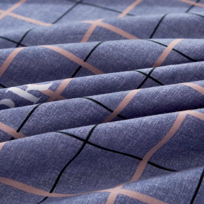 91家纺网 家纺一手货源 找家纺 艾裙海 2020新款斜纹加厚单被套 简约风尚