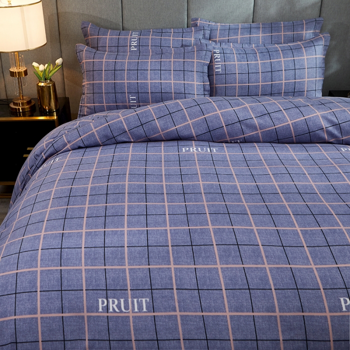 91家纺网 家纺一手货源 找家纺 艾裙海 2020新款斜纹加厚单被套 简约风尚