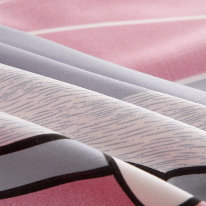 91家纺网 家纺一手货源 找家纺 艾裙海 2020新款斜纹加厚单被套 莫妮卡-粉