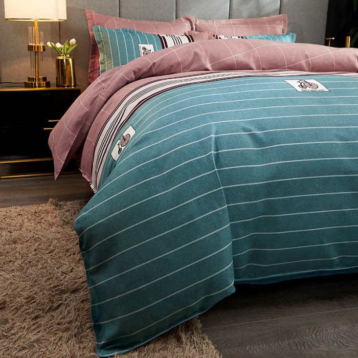 91家纺网 家纺一手货源 找家纺 艾裙海 2020新款斜纹加厚单被套 维拉小镇