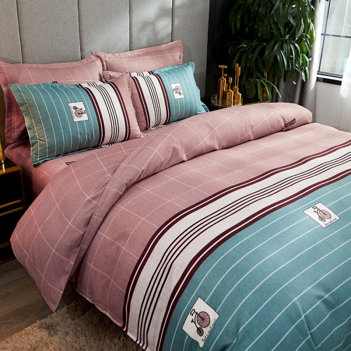 91家纺网 家纺一手货源 找家纺 艾裙海 2020新款斜纹加厚单被套 维拉小镇