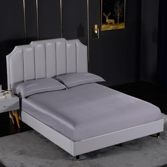 91家纺网 家纺一手货源 找家纺 80支埃及长绒棉时尚绣四件套全棉四件套