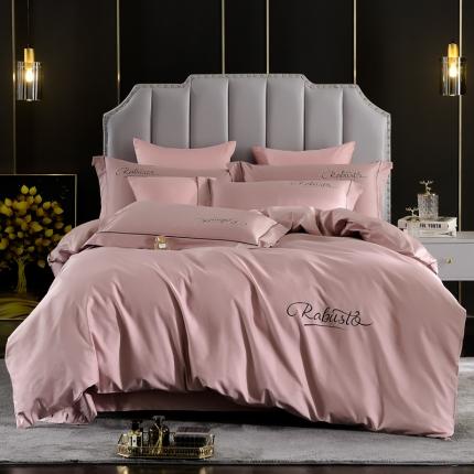 80支埃及长绒棉时尚绣四件套全棉四件套