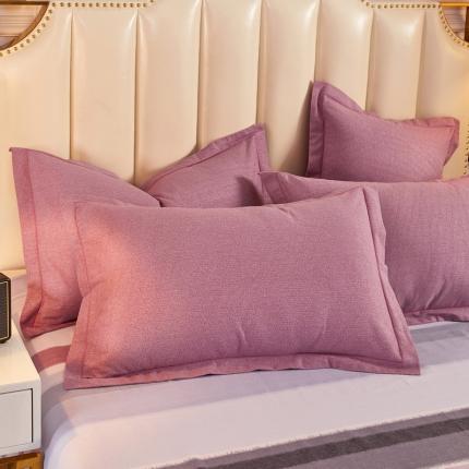 91家纺网 家纺一手货源 找家纺 （总）雲归梦 2020新款多规格全棉加厚磨毛单枕套一对