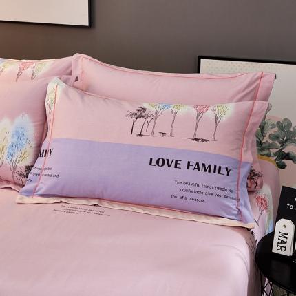 91家纺网 家纺一手货源 找家纺 （总）雲归梦 2020新款多规格全棉加厚磨毛单枕套一对