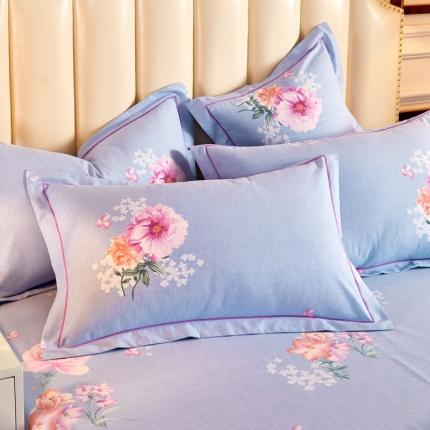 91家纺网 家纺一手货源 找家纺 （总）雲归梦 2020新款多规格全棉加厚磨毛单枕套一对