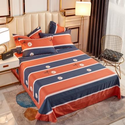 91家纺网 家纺一手货源 找家纺 雲归梦 2020新款多规格全棉加厚磨毛单床单 安吉拉