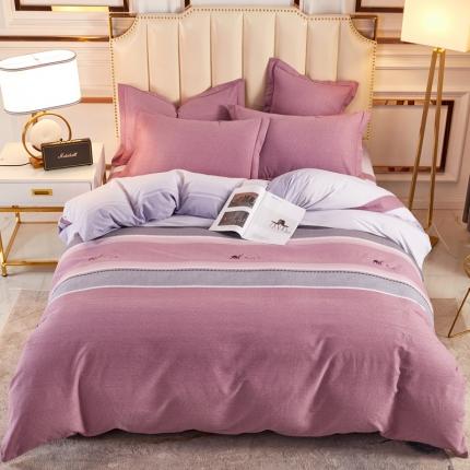 91家纺网 家纺一手货源 找家纺 （总）雲归梦 2020新款多规格全棉加厚磨毛单被套