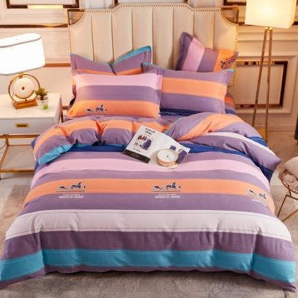 91家纺网 家纺一手货源 找家纺 （总）雲归梦 2020新款多规格全棉加厚磨毛单被套