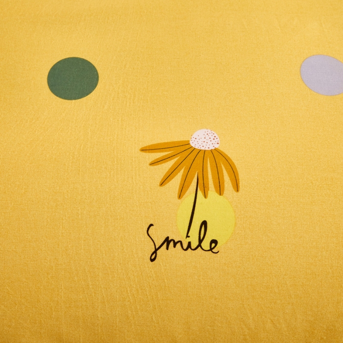 91家纺网 家纺一手货源 找家纺 雲归梦 2020新款多规格全棉加厚磨毛单床单 彩虹点-黄