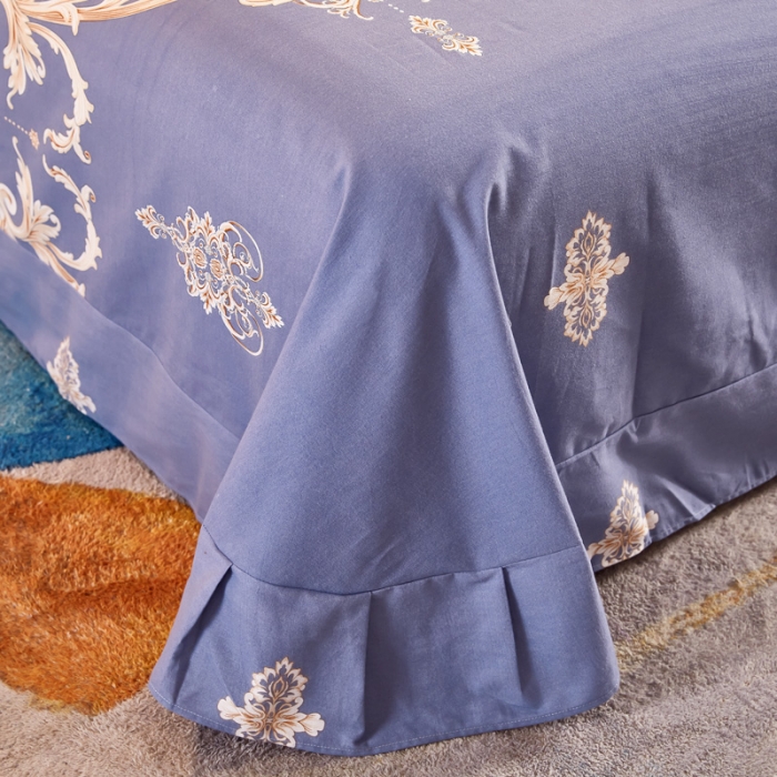 91家纺网 家纺一手货源 找家纺 雲归梦 2020新款多规格全棉加厚磨毛单床单 繁华似锦