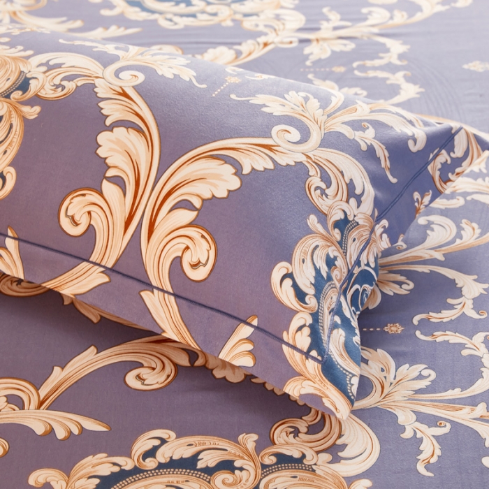 91家纺网 家纺一手货源 找家纺 雲归梦 2020新款多规格全棉加厚磨毛单枕套一对 繁华似锦