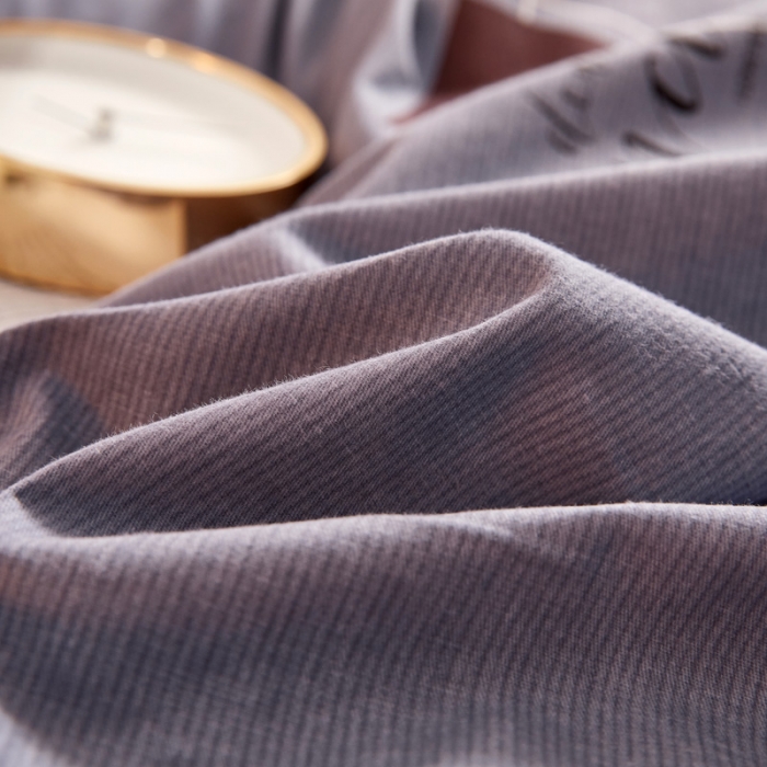 91家纺网 家纺一手货源 找家纺 雲归梦 2020新款多规格全棉加厚磨毛单枕套一对几何时光-灰