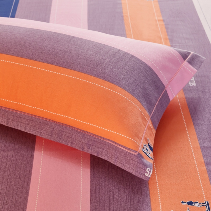 91家纺网 家纺一手货源 找家纺 雲归梦 2020新款多规格全棉加厚磨毛单枕套一对 简约生活