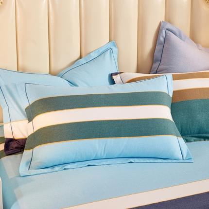 雲归梦 2020新款多规格全棉加厚磨毛单枕套一对 小资小调