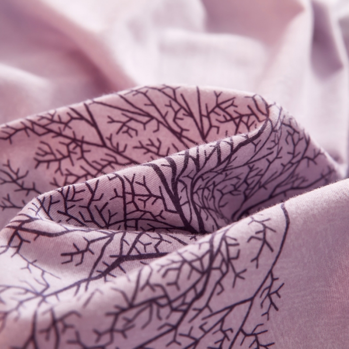 91家纺网 家纺一手货源 找家纺 雲归梦 2020新款多规格全棉加厚磨毛单枕套一对 幸福树