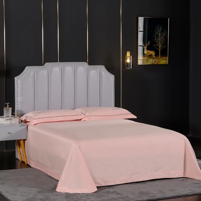 91家纺网 家纺一手货源 找家纺 80支埃及长绒棉时尚绣四件套全棉四件套