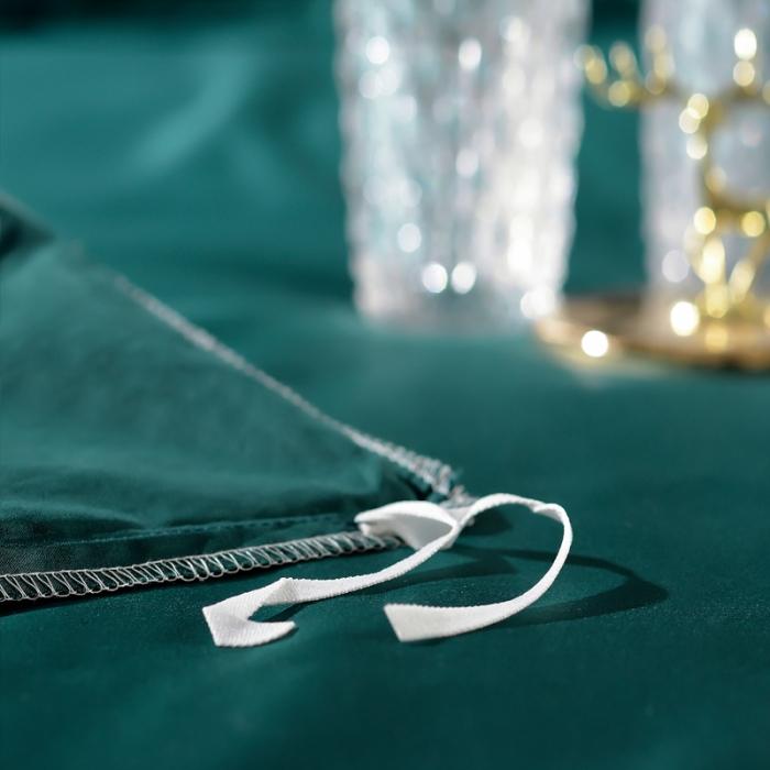 91家纺网 家纺一手货源 找家纺 80支埃及长绒棉时尚绣四件套全棉四件套