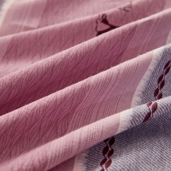 91家纺网 家纺一手货源 找家纺 雲归梦 2020新款多规格全棉加厚磨毛单被套 北境夜曲