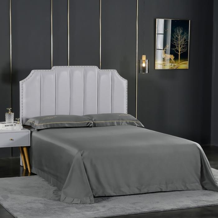 91家纺网 家纺一手货源 找家纺 80支埃及长绒棉时尚绣四件套全棉四件套