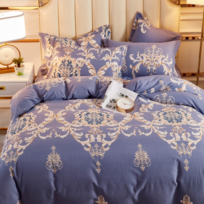 91家纺网 家纺一手货源 找家纺 雲归梦 2020新款多规格全棉加厚磨毛单被套 繁华似锦