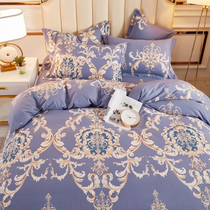 91家纺网 家纺一手货源 找家纺 雲归梦 2020新款多规格全棉加厚磨毛单被套 繁华似锦