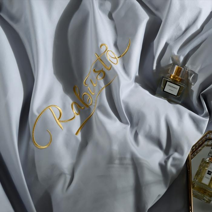 91家纺网 家纺一手货源 找家纺 80支埃及长绒棉时尚绣四件套全棉四件套