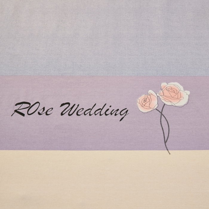 91家纺网 家纺一手货源 找家纺 雲归梦 2020新款多规格全棉加厚磨毛单被套 倾心玫瑰