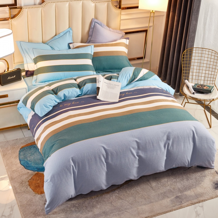 91家纺网 家纺一手货源 找家纺 雲归梦 2020新款多规格全棉加厚磨毛单被套 小资小调