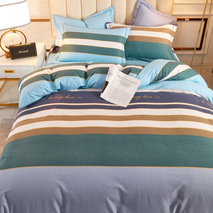 91家纺网 家纺一手货源 找家纺 雲归梦 2020新款多规格全棉加厚磨毛单被套 小资小调