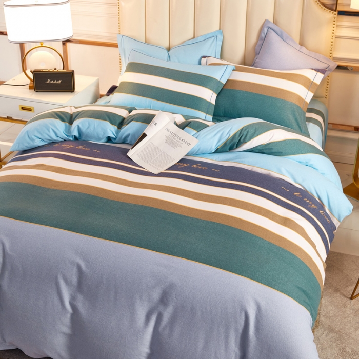 91家纺网 家纺一手货源 找家纺 雲归梦 2020新款多规格全棉加厚磨毛单被套 小资小调