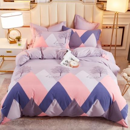 雲归梦 2020新款多规格全棉加厚磨毛单被套 幸福树