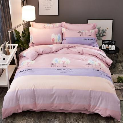 雲归梦 2020新款多规格全棉加厚磨毛单被套 幸福小世界