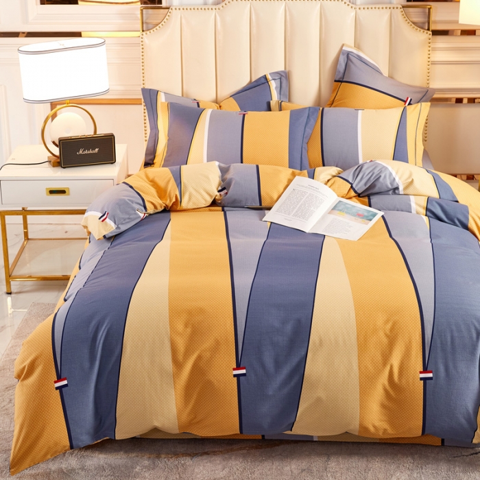 91家纺网 家纺一手货源 找家纺 雲归梦 2020新款多规格全棉加厚磨毛单被套 印象派