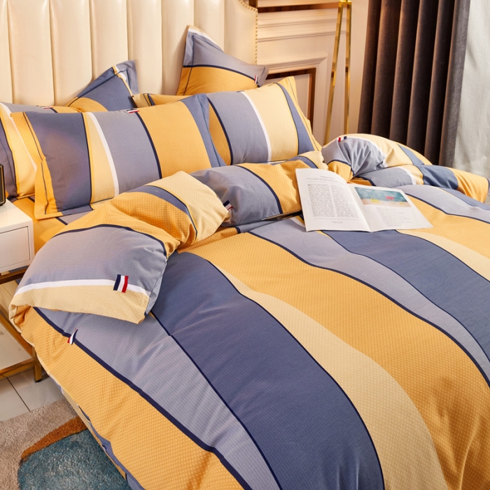 91家纺网 家纺一手货源 找家纺 雲归梦 2020新款多规格全棉加厚磨毛单被套 印象派