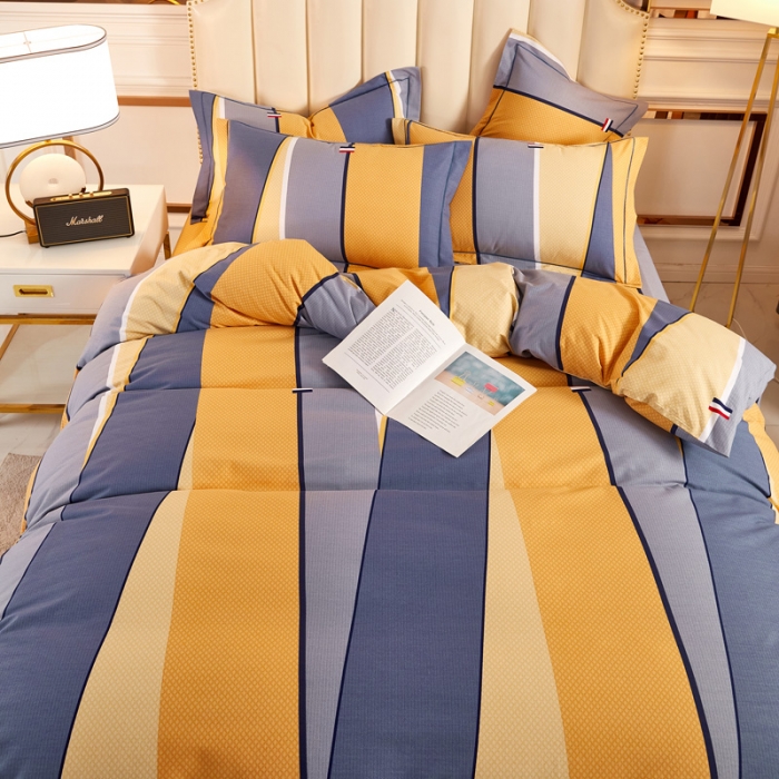 91家纺网 家纺一手货源 找家纺 雲归梦 2020新款多规格全棉加厚磨毛单被套 印象派