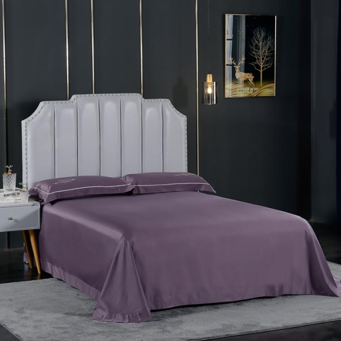 91家纺网 家纺一手货源 找家纺 80支埃及长绒棉时尚绣四件套全棉四件套