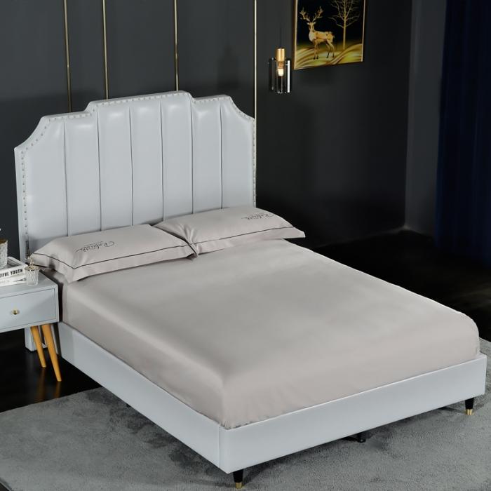 91家纺网 家纺一手货源 找家纺 80支埃及长绒棉时尚绣四件套全棉四件套