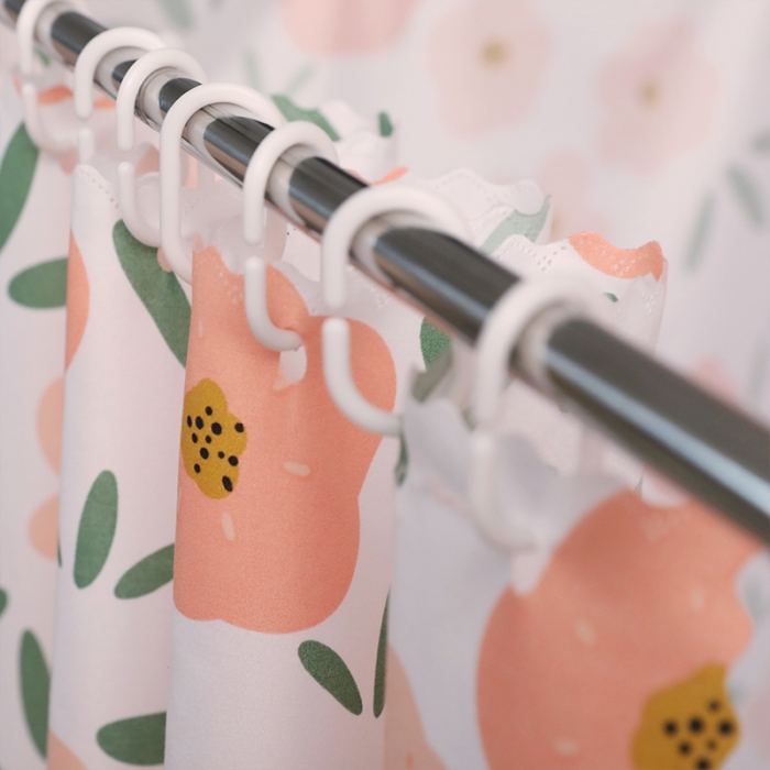 91家纺网 家纺一手货源 找家纺 新太阳 2022新款碎花学生床帘蚊帐 繁花似锦-粉玉