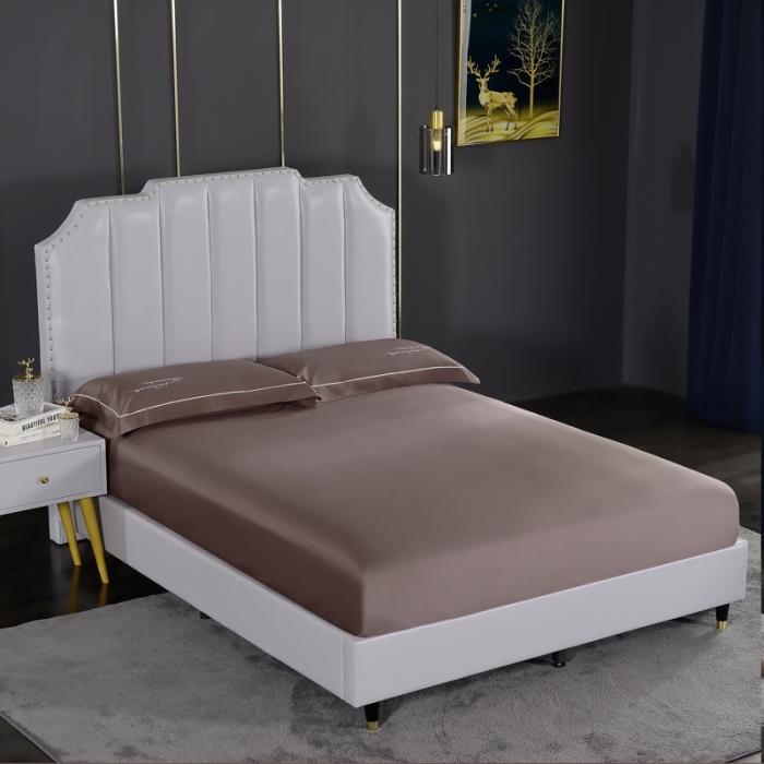 91家纺网 家纺一手货源 找家纺 80支埃及长绒棉时尚绣四件套全棉四件套