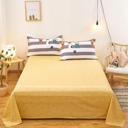 91家纺网 家纺一手货源 找家纺 （总）衿成家纺 2025新款13070全棉单床单