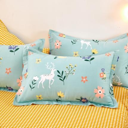 91家纺网 家纺一手货源 找家纺 （总）衿成家纺 2025新款13070全棉枕套一对