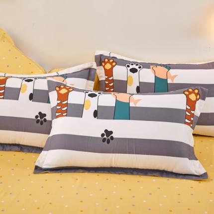 91家纺网 家纺一手货源 找家纺 （总）衿成家纺 2025新款13070全棉枕套一对