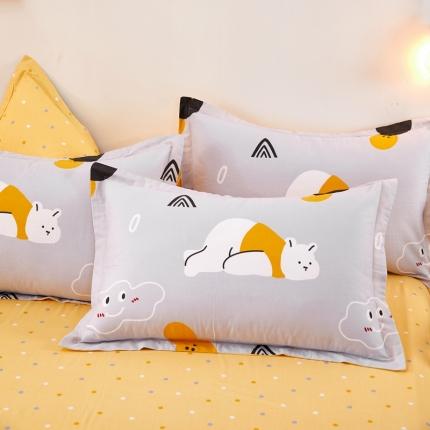 91家纺网 家纺一手货源 找家纺 （总）衿成家纺 2025新款13070全棉枕套一对