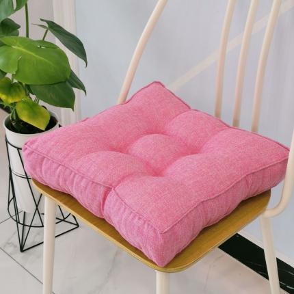 91家纺网 家纺一手货源 找家纺 （总）李帅家居多彩加厚立体滚边亚麻坐垫禅修跪拜垫太师椅子垫蒲团垫