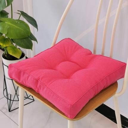 91家纺网 家纺一手货源 找家纺 （总）李帅家居多彩加厚立体滚边亚麻坐垫禅修跪拜垫太师椅子垫蒲团垫