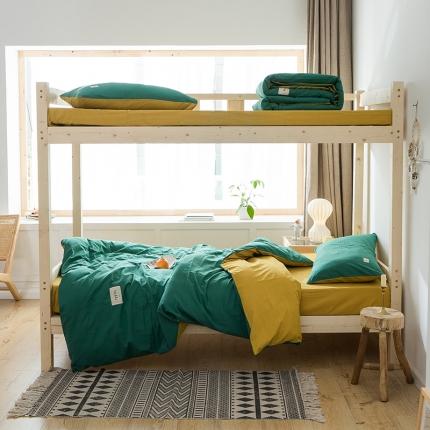 91家纺网 家纺一手货源 找家纺 （总）蓝巢 2020新款全棉水洗棉学生季三件套