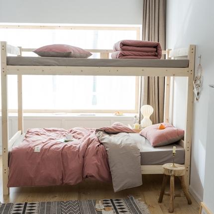 91家纺网 家纺一手货源 找家纺 （总）蓝巢 2020新款全棉水洗棉学生季三件套